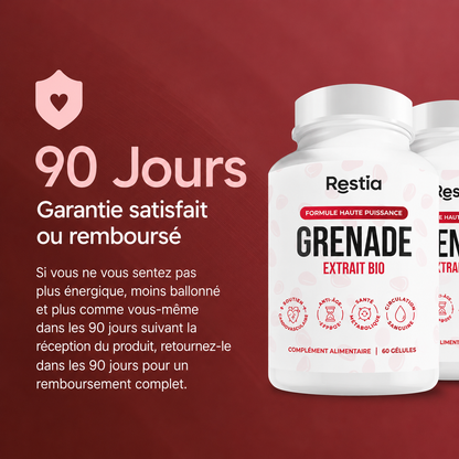Extrait de grenade bio en gélules