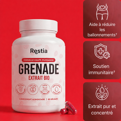 Extrait de grenade bio en gélules