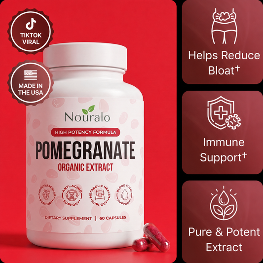 Organic Pomegranate Extract Capsules – Antioxidant & Digestive Support